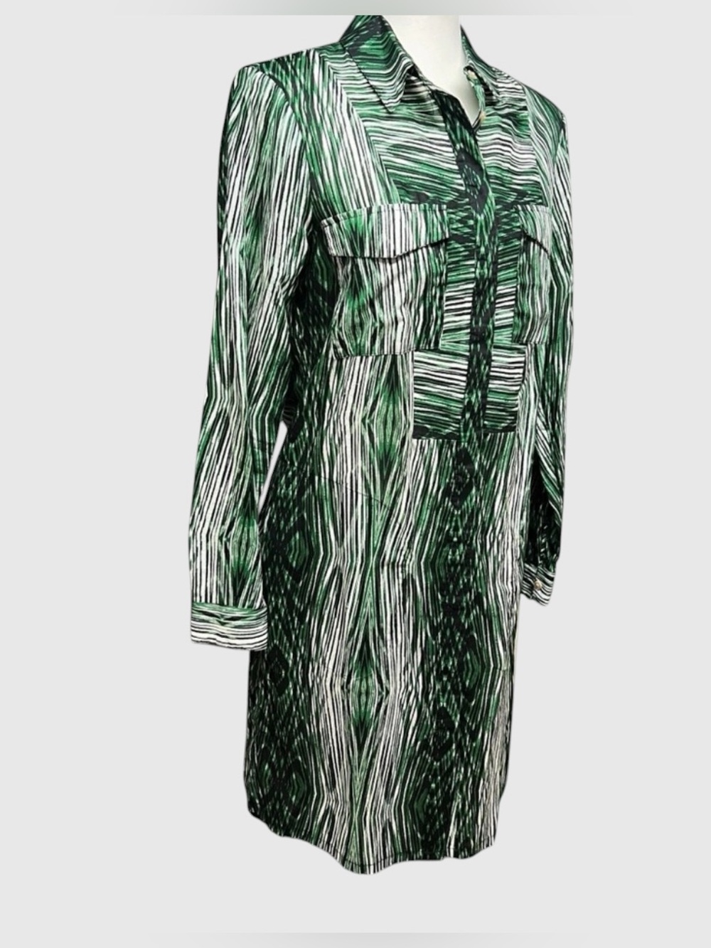 Derek Lam for Design Nation 100% Cotton Shirt Dress with Pockets. Size Small